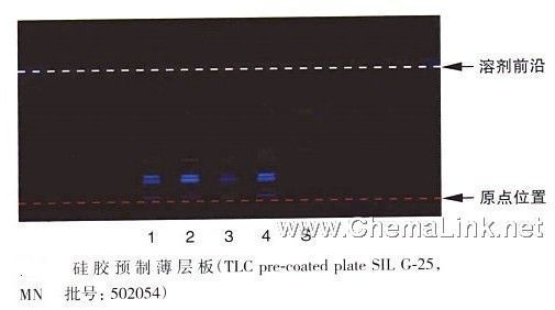 首乌藤-不同薄层板薄层色谱图的比较(2)