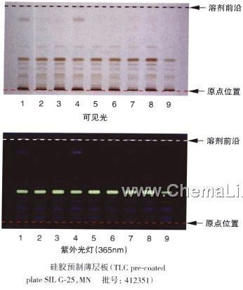 甘遂-不同薄层板薄层色谱图的比较(2)